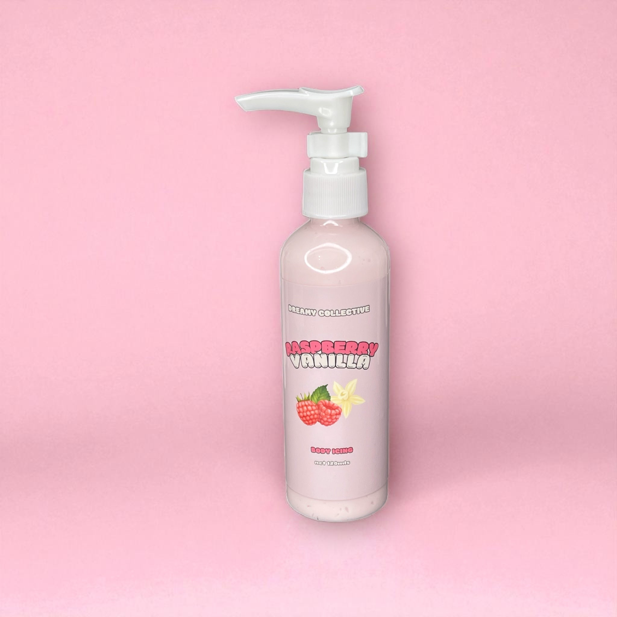 Raspberry & Vanilla body icing